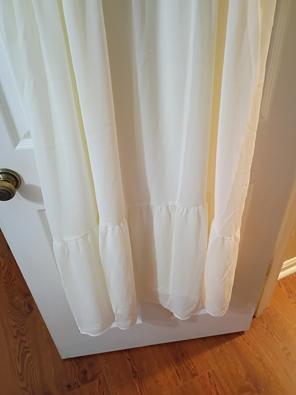 a new day Cream Maxi Dress with Smocked Bodice - Picture 2 of 4